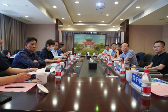柳叶湖旅游度假区管委会来完美平台-完美（中国）一站式服务平台考察座谈